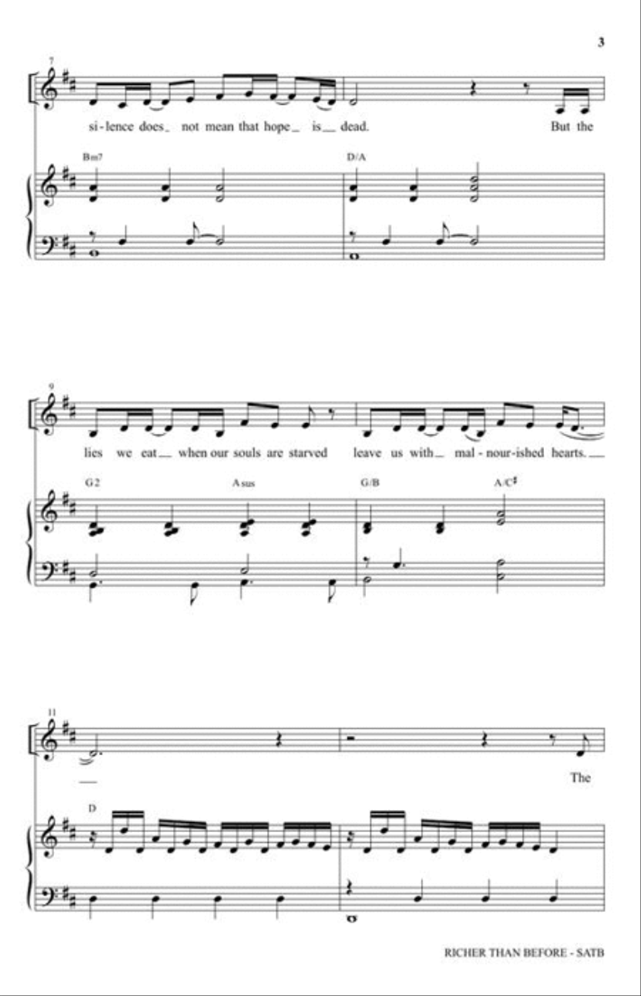 Richer Than Before 4-Part scores gallery preview page 4