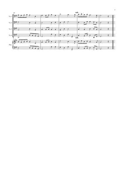 Prelude from Te Deum for Cello Quartet image number null