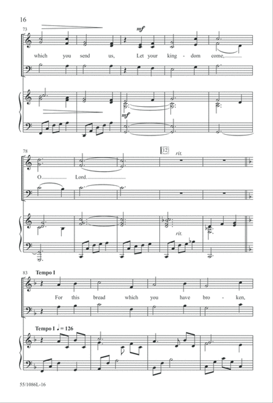Out of the Shadows 3-Part scores gallery preview page 16