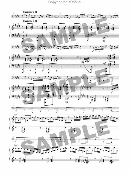 Zachary Variations for Tuba and Piano