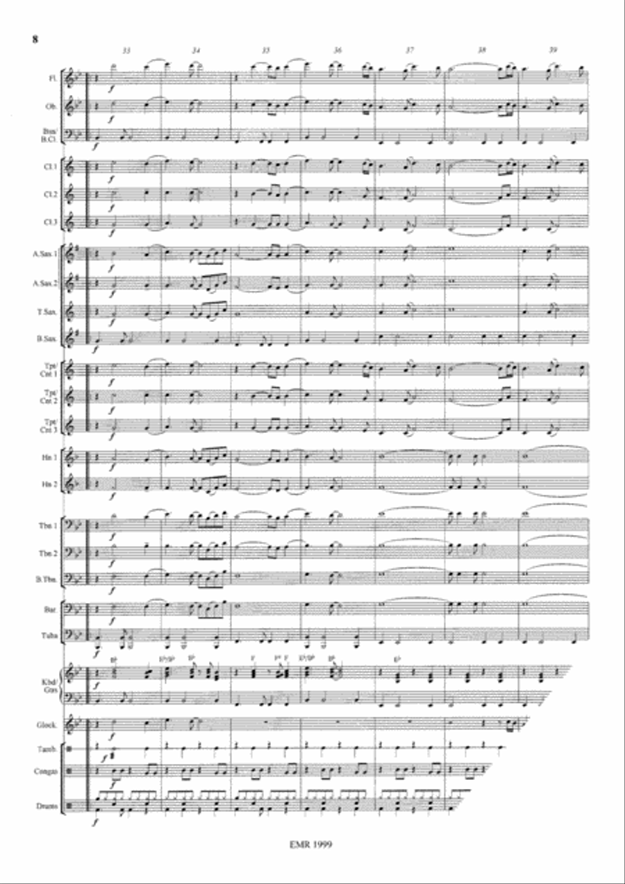 La Musique La Musique Concert Band scores gallery preview page 9