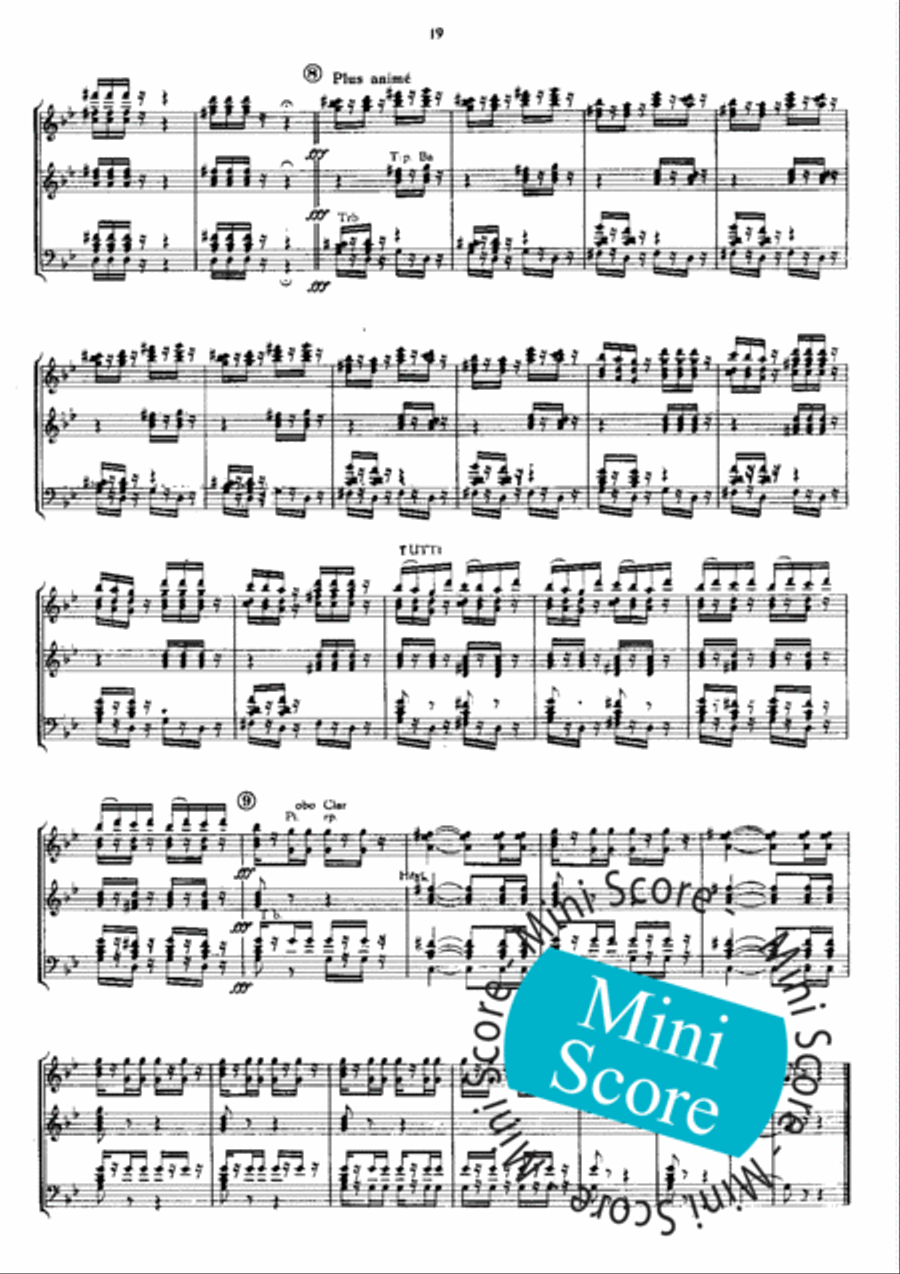 Faust Ballet Concert Band scores gallery preview page 23