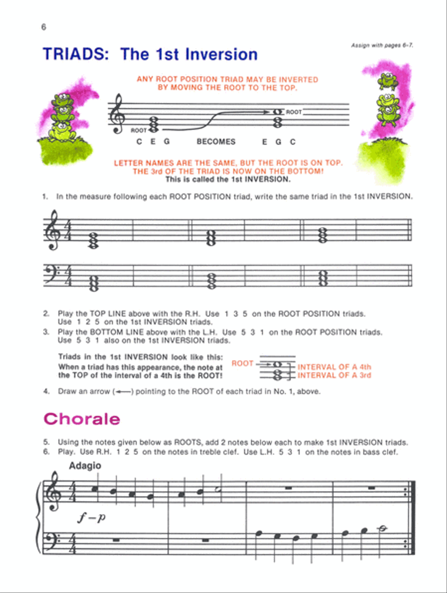 Alfred's Basic Piano Course Theory, Level 4 Piano Method scores gallery preview page 2