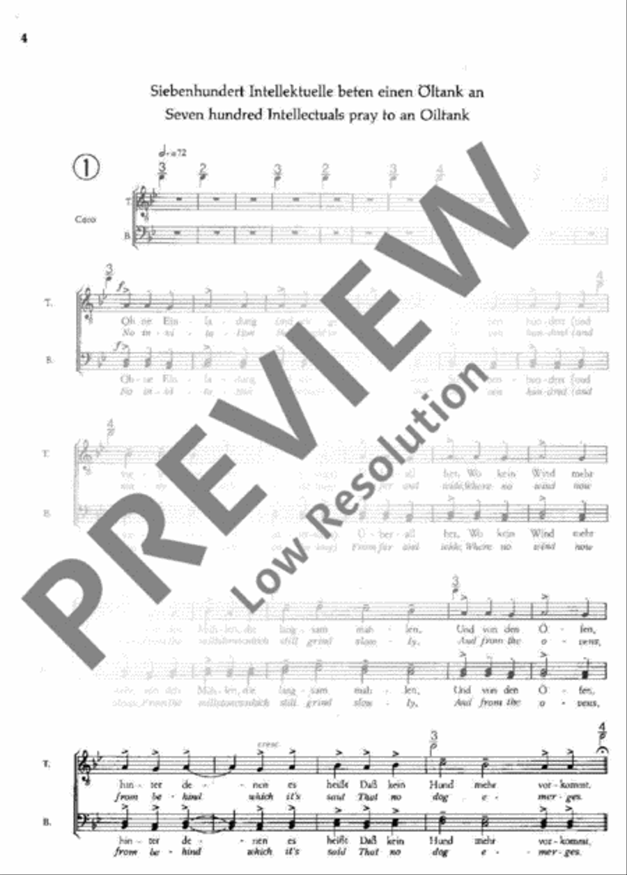 On Spring, on Oiltank and on Flying Mixed Choir scores gallery preview page 5