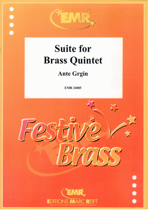 Book cover for Suite for Brass Quintet
