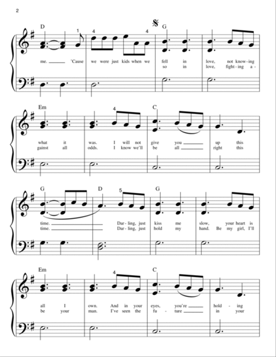 Perfect Easy Piano scores gallery preview page 2