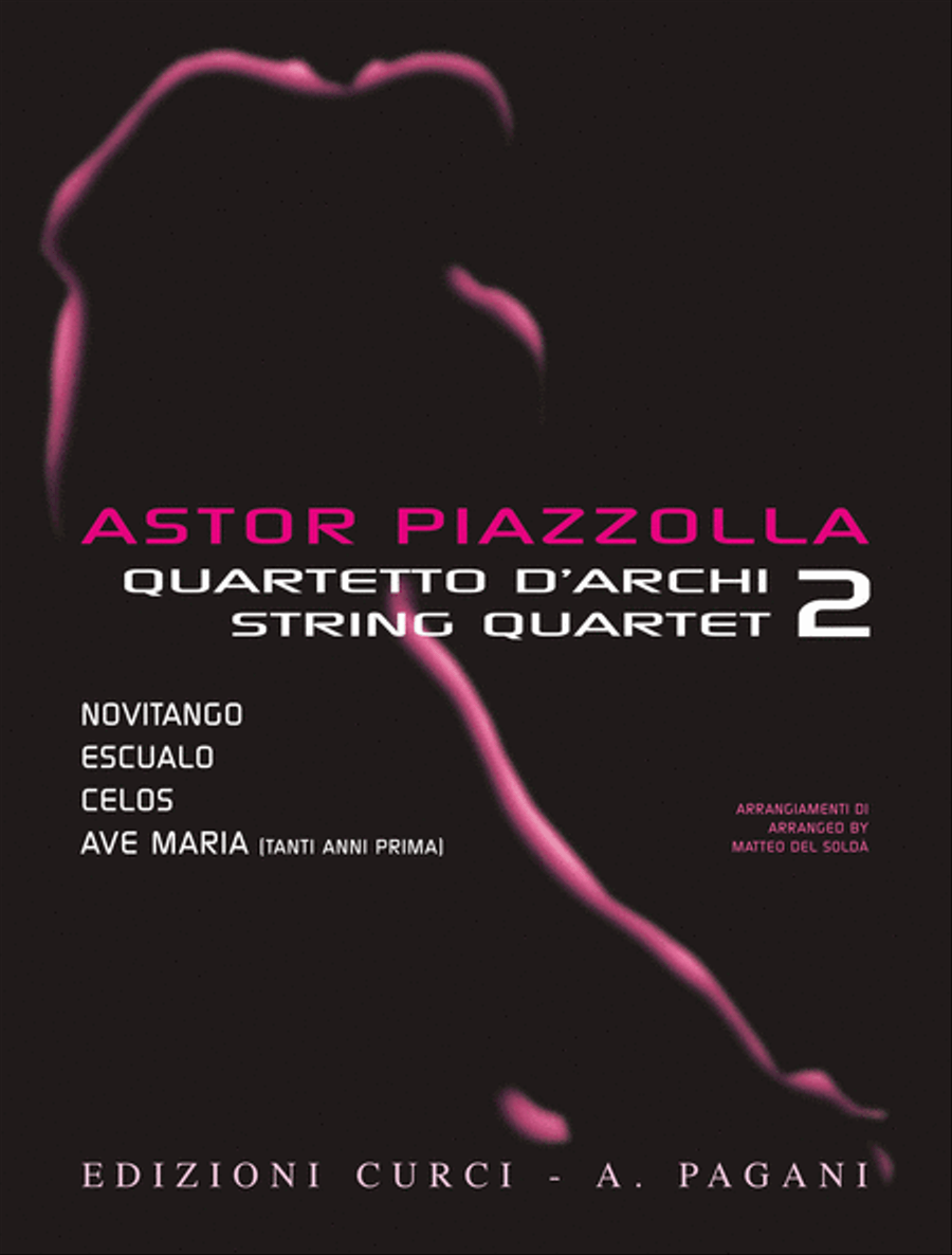 Astor Piazzolla for String Quartet String Quartet scores gallery preview page 1