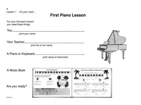 Noona Basic Piano Starter Book