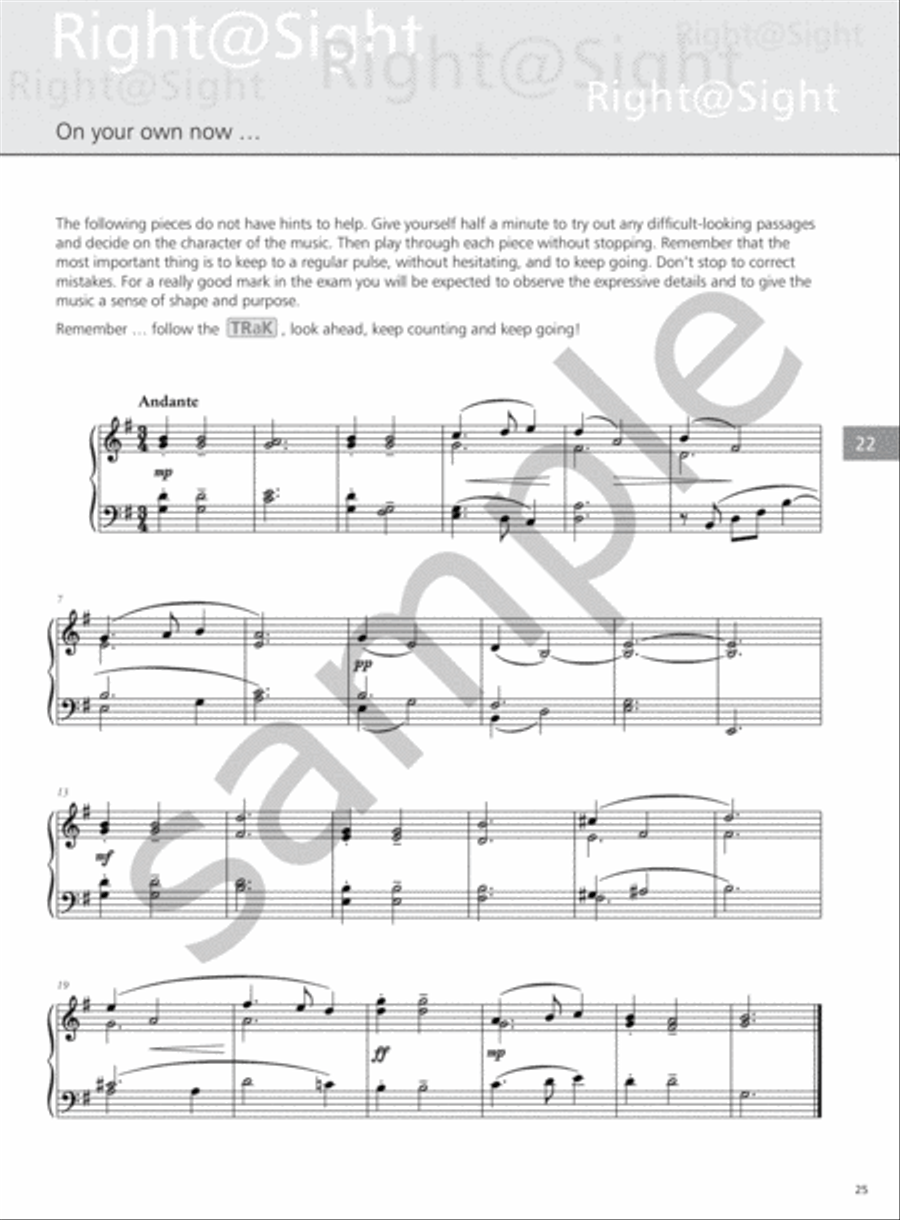 Right@Sight - Piano Grade 5 Piano Method scores gallery preview page 5
