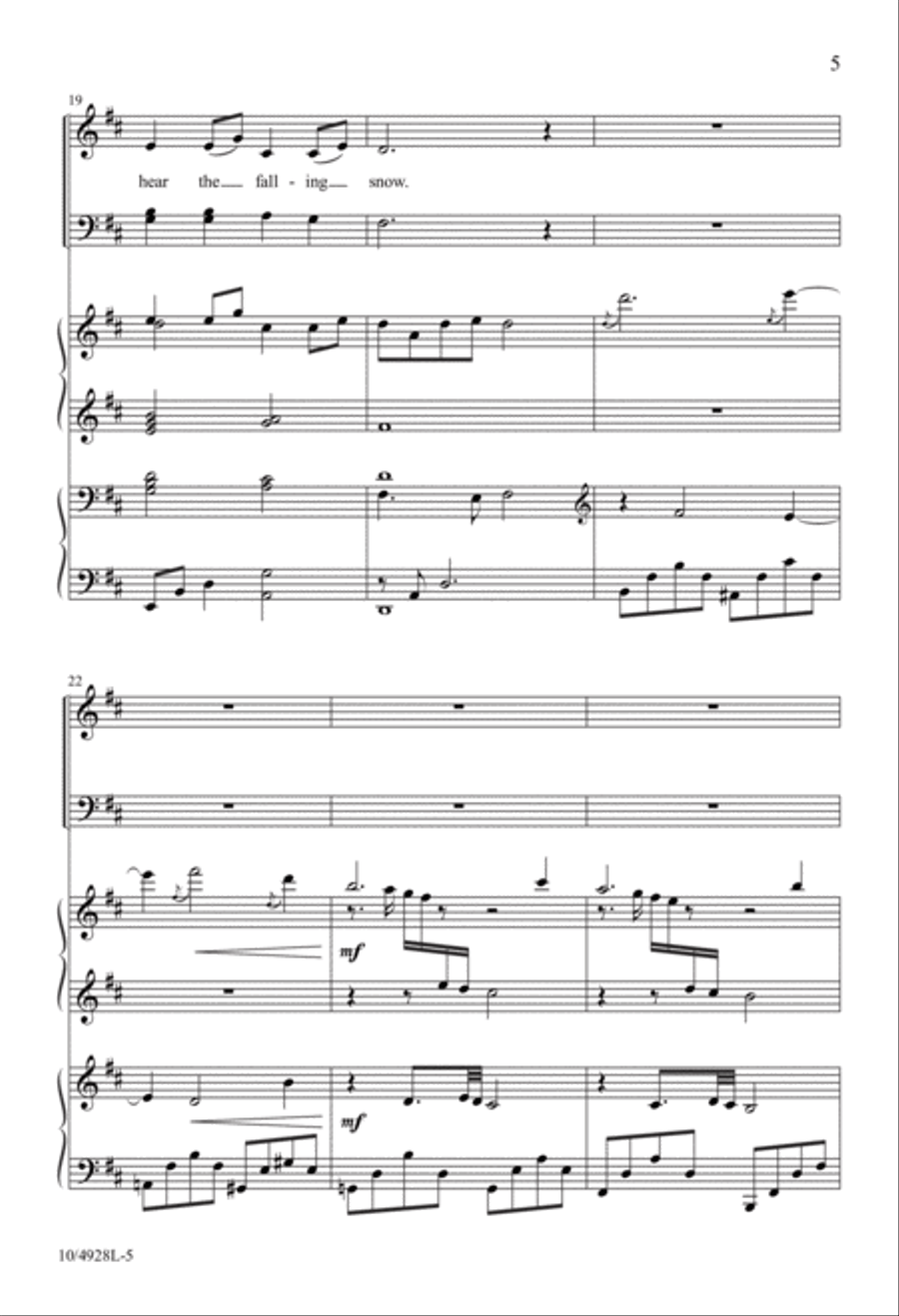 Still, Still, Still 4-Part scores gallery preview page 5