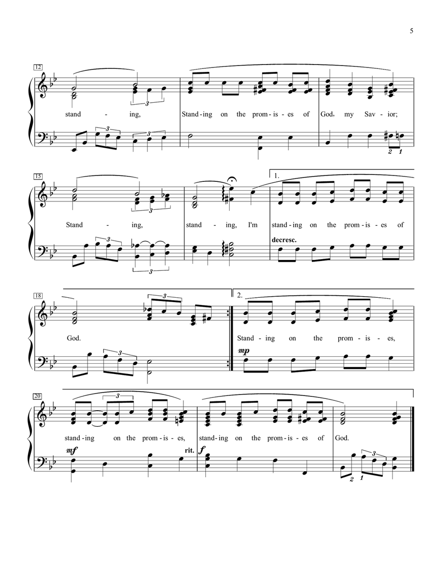 Jazzy Hymn Arrangements-Book Three-3rd Edition Piano Method scores gallery preview page 4