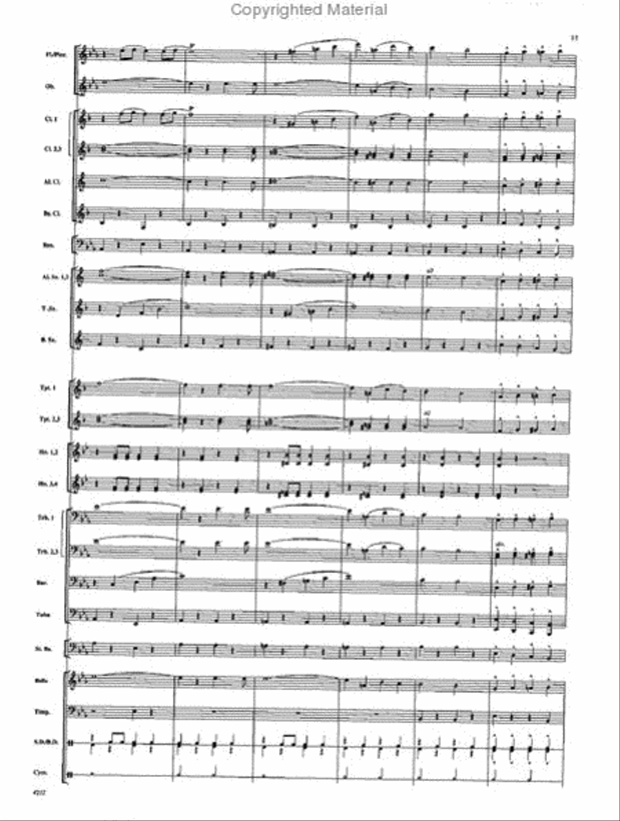 Lexington Lexington Concert Band scores gallery preview page 11