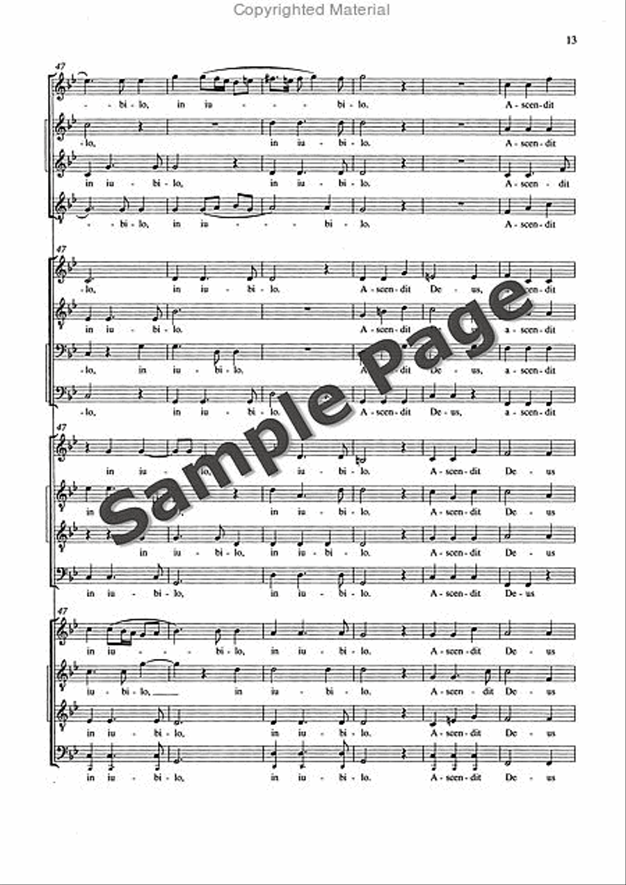 Omnes gentes plaudite Omnes gentes plaudite Mixed Choir scores gallery preview page 14
