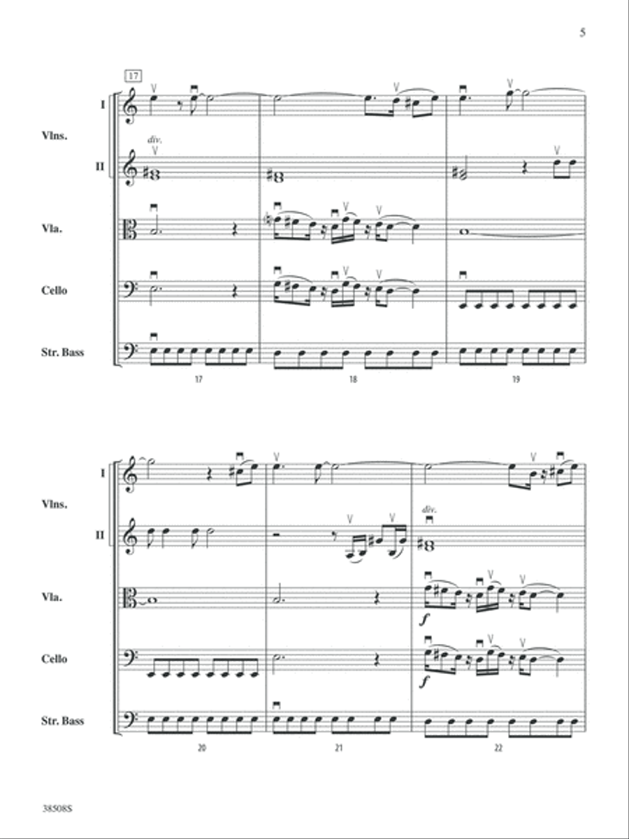 Soul Man: Score Soul Man: Score String Orchestra scores gallery preview page 5