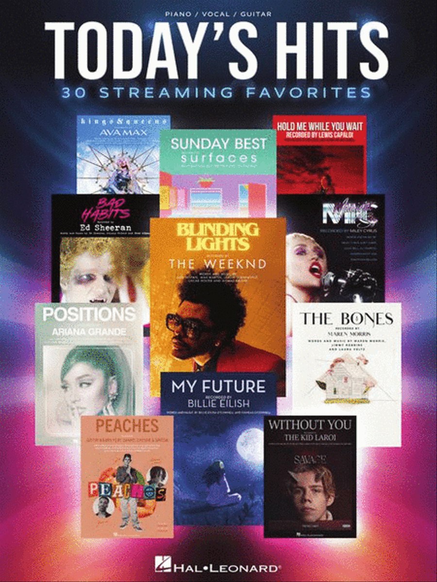 Today's Hits Today's Hits Piano, Vocal, Guitar scores gallery preview page 2