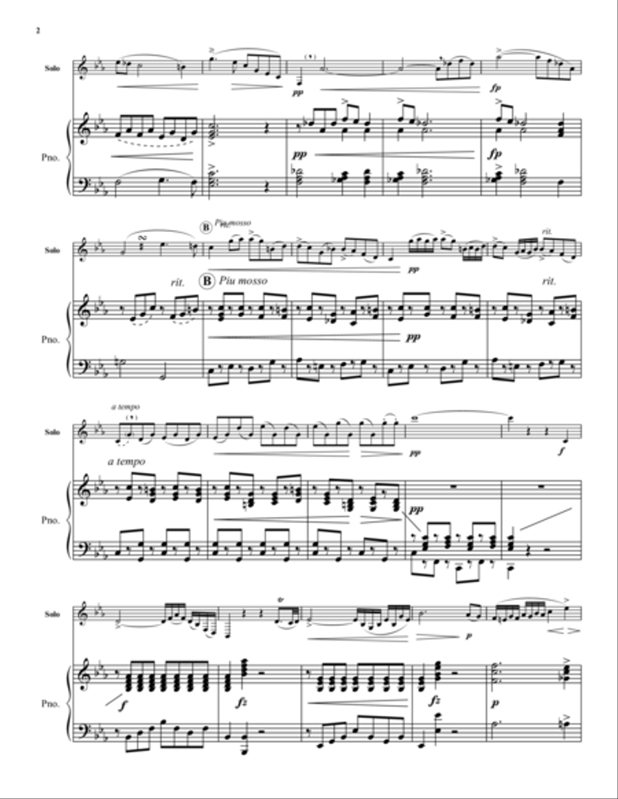 Arpeggione Bassoon Solo scores gallery preview page 3
