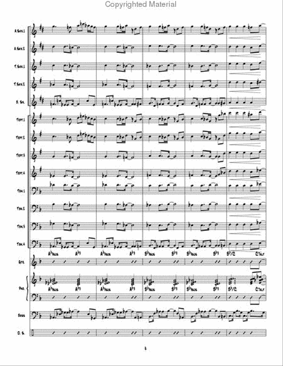 Graphic Details Graphic Details Jazz Ensemble scores gallery preview page 9