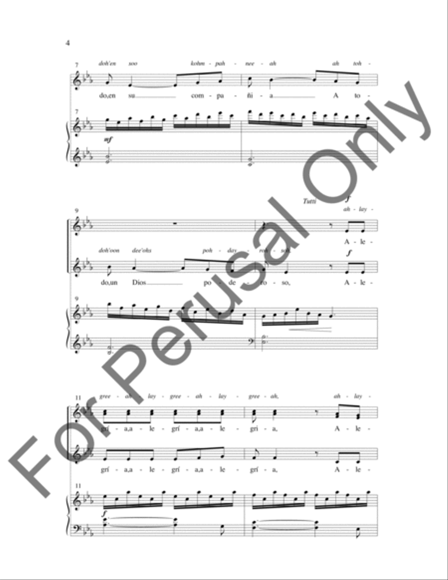 Alegria (Puerto Rican) Alegria (Puerto Rican) SSA scores gallery preview page 3
