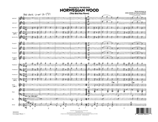 Norwegian Wood (This Bird Has Flown) - Full Score