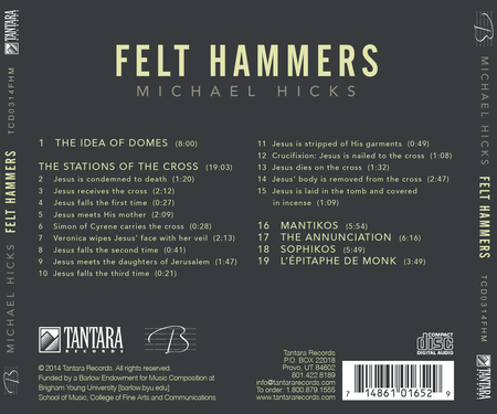 Felt Hammers: the Complete Solo Piano Works, 1982-2010