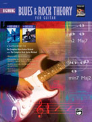 Book cover for Beginning Blues and Rock Theory for Guitar