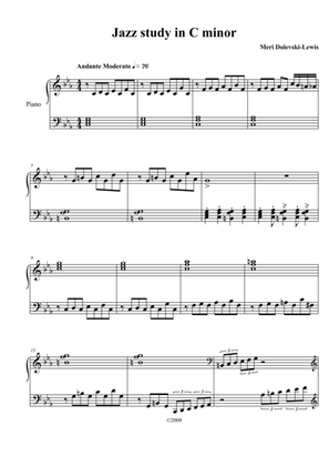 Jazz Study in C minor
