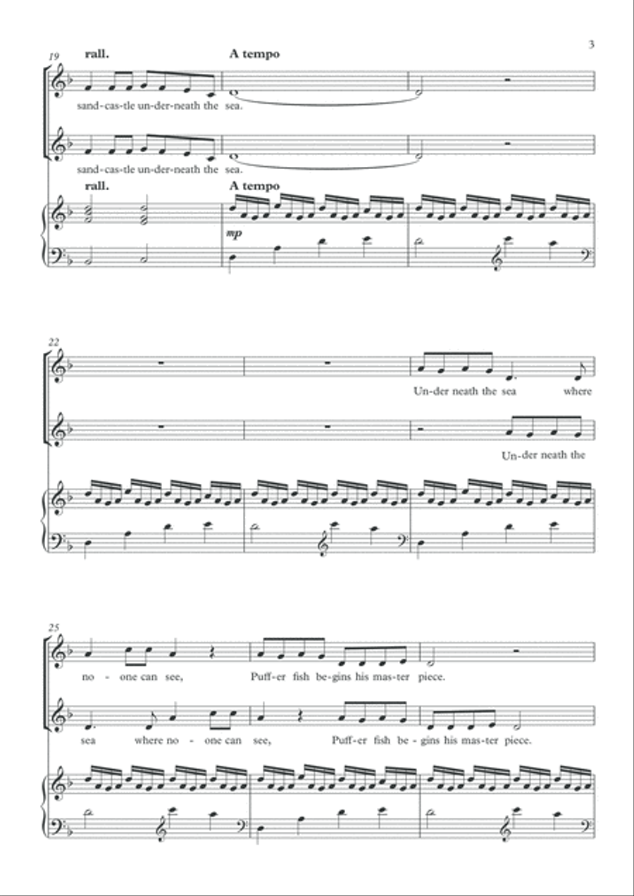 Sandcastle Underneath the Sea SA scores gallery preview page 4