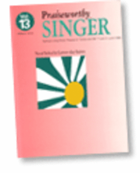 Praiseworthy Singer - Vol. 13 (Come Unto Me) image number null