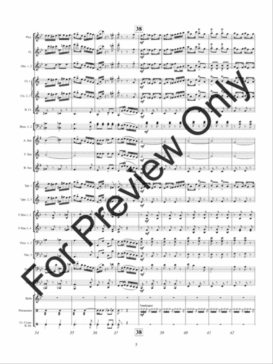With Pleasure Concert Band scores gallery preview page 8