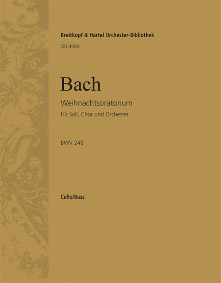 Christmas Oratorio BWV 248 4-Part scores gallery preview page 1