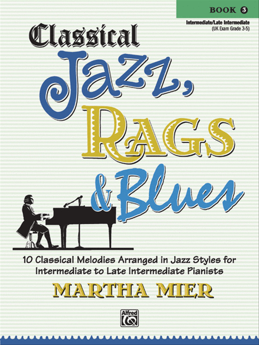 Classical Jazz Rags & Blues, Book 3 Piano Solo scores gallery preview page 1