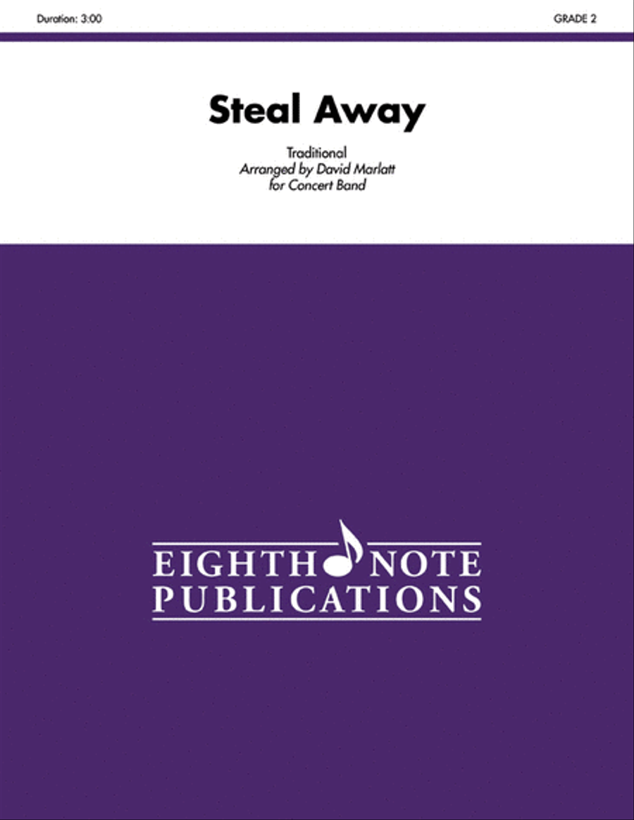 Steal Away Steal Away Concert Band scores gallery preview page 1
