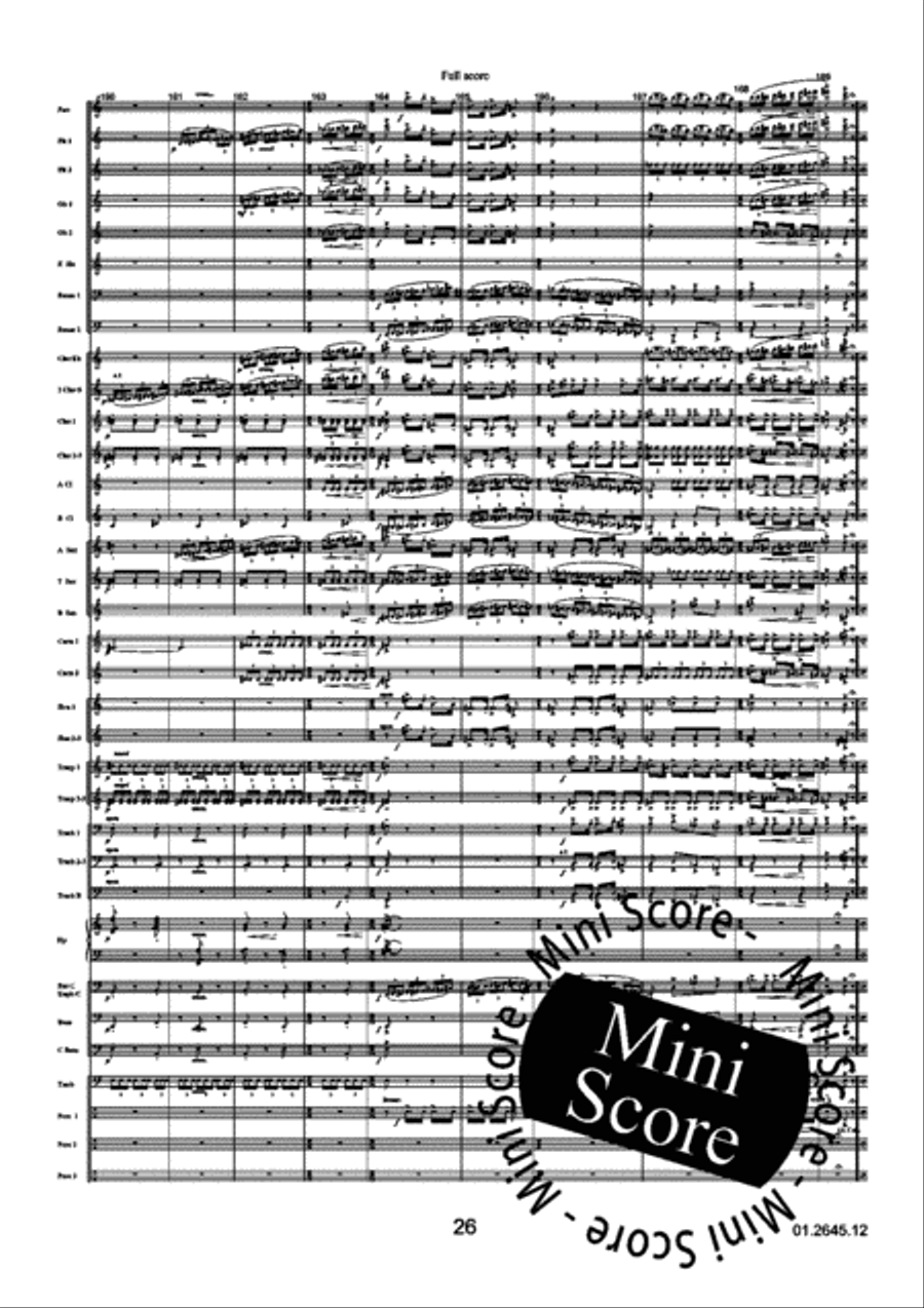 Symphony No. 4 Symphony No. 4 Concert Band scores gallery preview page 30