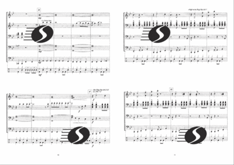 Everybody Needs Somebody Everybody Needs Somebody Concert Band scores gallery preview page 4