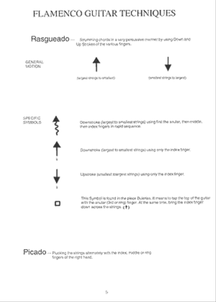 Flamenco Music for Acoustic Guitar Acoustic Guitar scores gallery preview page 4