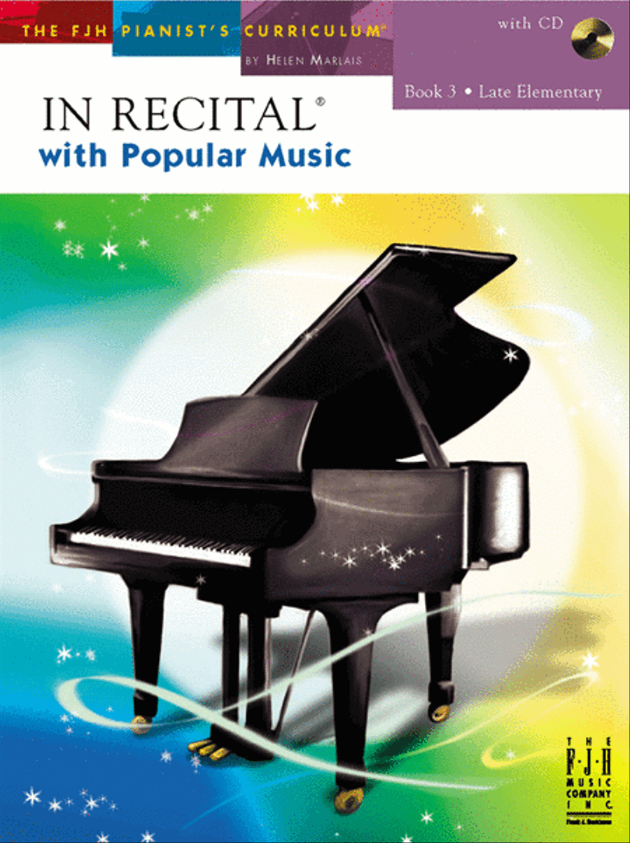 In Recital with Popular Music, Book 3 Piano Method scores gallery preview page 3