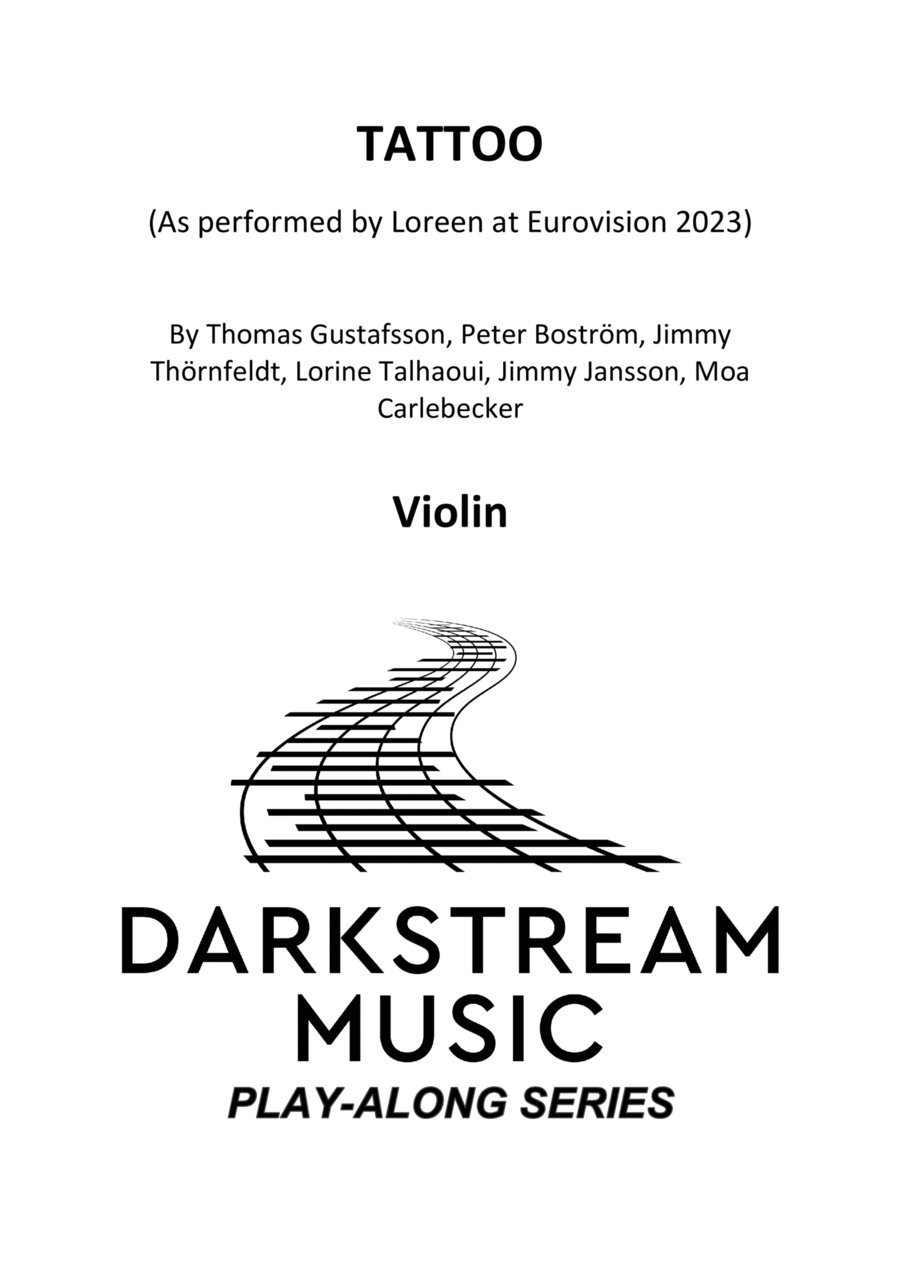 Tattoo Violin Solo scores gallery preview page 1