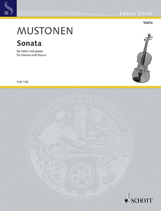 Book cover for Sonata for Violin and Piano