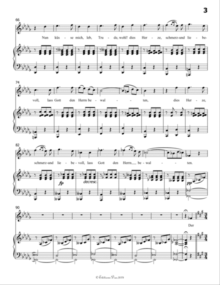 Der Liedler, by Schubert, Op.38(D.209), in b flat minor Voice scores gallery preview page 5