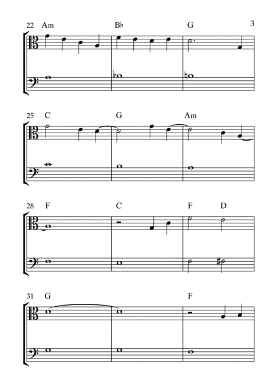 Can You Feel The Love Tonight Bassoon scores gallery preview page 3