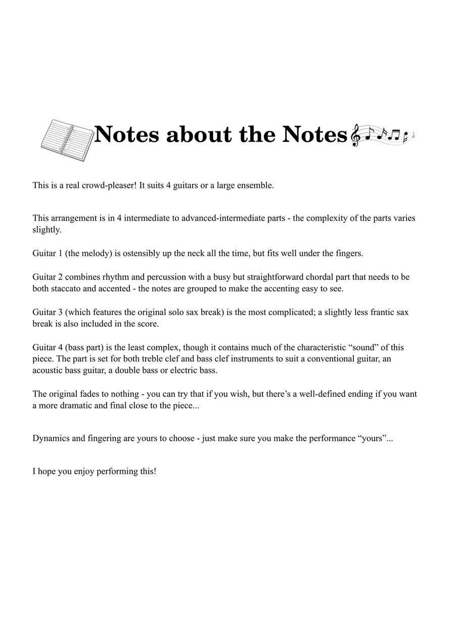 The Logical Song Guitar Ensemble scores gallery preview page 3