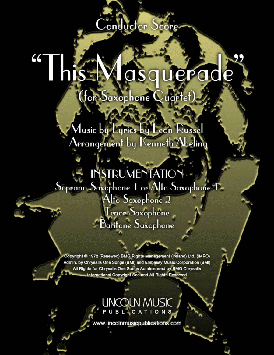 This Masquerade Woodwind Quartet scores gallery preview page 1