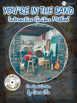 Book cover for You're in the Band, Bk 2 – Interactive Guitar Method