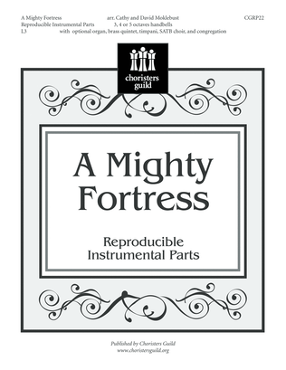 Book cover for A Mighty Fortress - Instrumental Parts