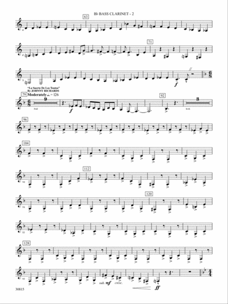 Jazz It Up B flat Bass Clarinet