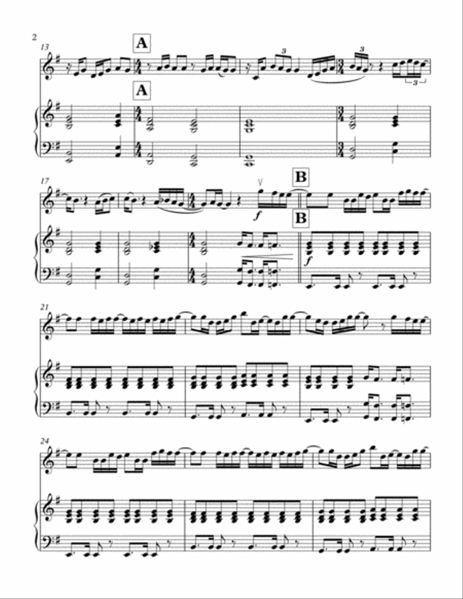 Take Me To Church Violin Solo scores gallery preview page 3
