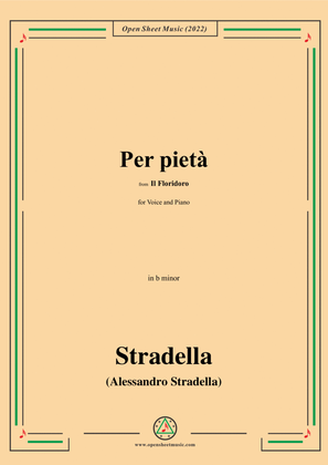 Stradella-Per pietà,from Il Floridoro,in b minor