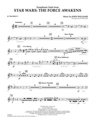 Symphonic Suite from Star Wars: The Force Awakens - Bb Trumpet 2