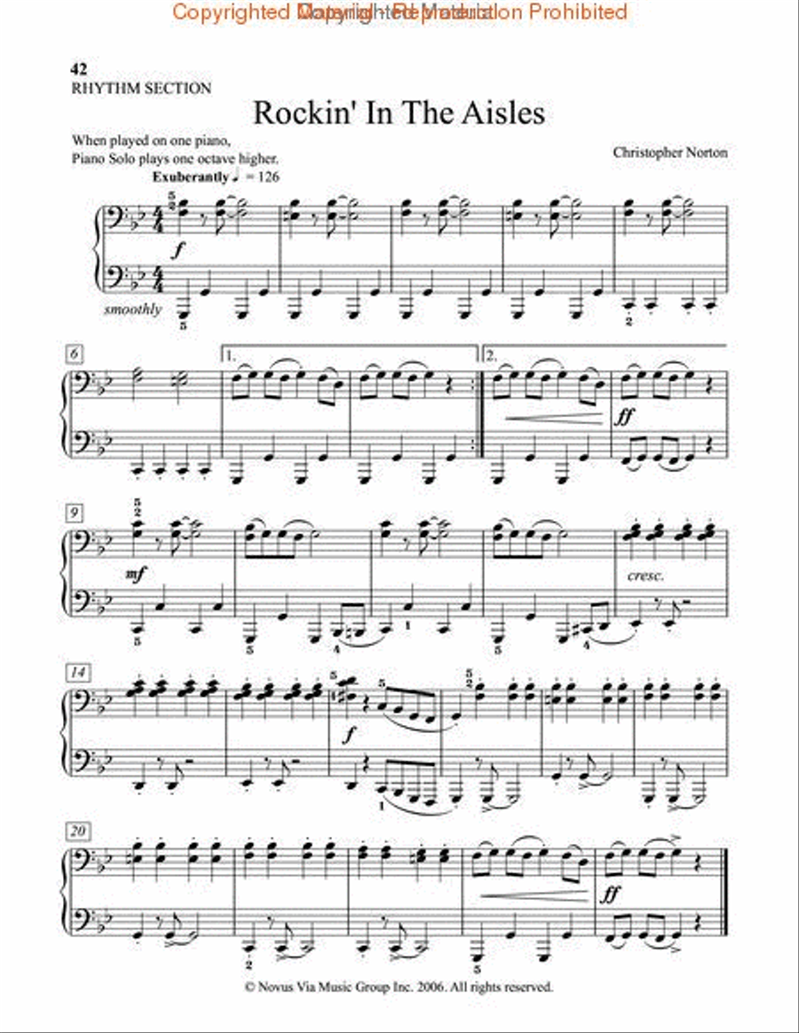 American Popular Piano - Repertoire image number null