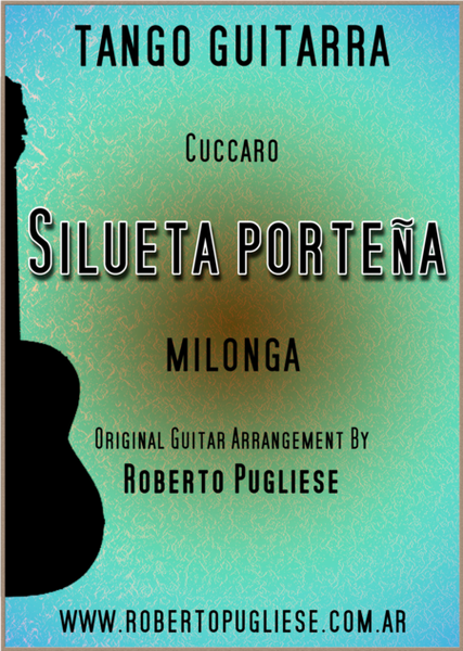 Silueta Porteña - milonga guitar image number null